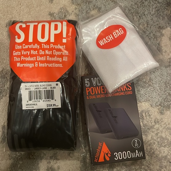 The ActionHeat™ 5V Wool Battery Heated Socks - Picture 1 of 9